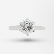 Load image into Gallery viewer, 1.81 Carat Diamond and Platinum Ring by Bailey, Banks and Biddle