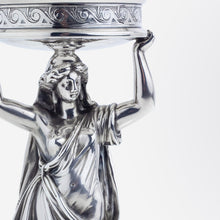 Load image into Gallery viewer, Sterling Tazza or Footed Comport Attributed to John R. Wendt Circa 1870