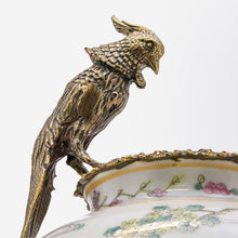 Load image into Gallery viewer, Chinese Tongzhi Porcelain Vase Decorated in Polychrome Enamels with Bronze Mounts