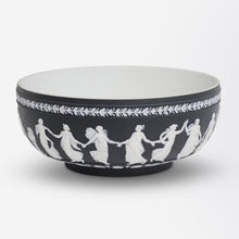 Load image into Gallery viewer, Wedgwood &#39;Dancing Hours&#39; Black Jasper Centrepiece Bowl
