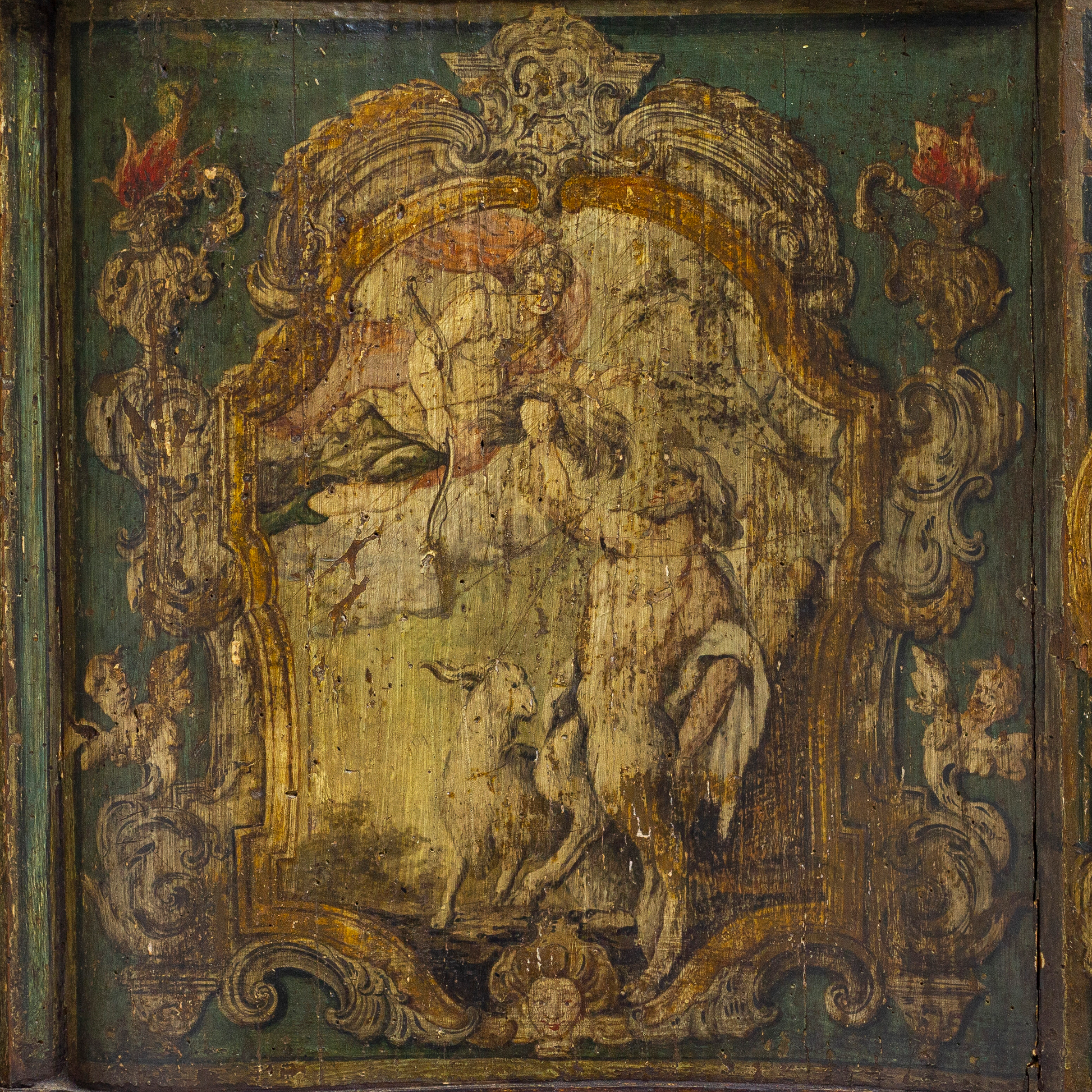 Rare commode rococo vénitienne du XVIIIe siècle