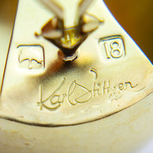 Load image into Gallery viewer, 18kt Gold Orb Earrings by Karl Stittgen
