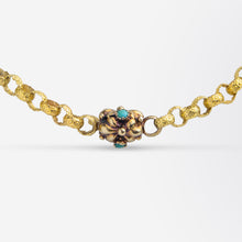 Load image into Gallery viewer, Victorian 18k Gold Muff Chain
