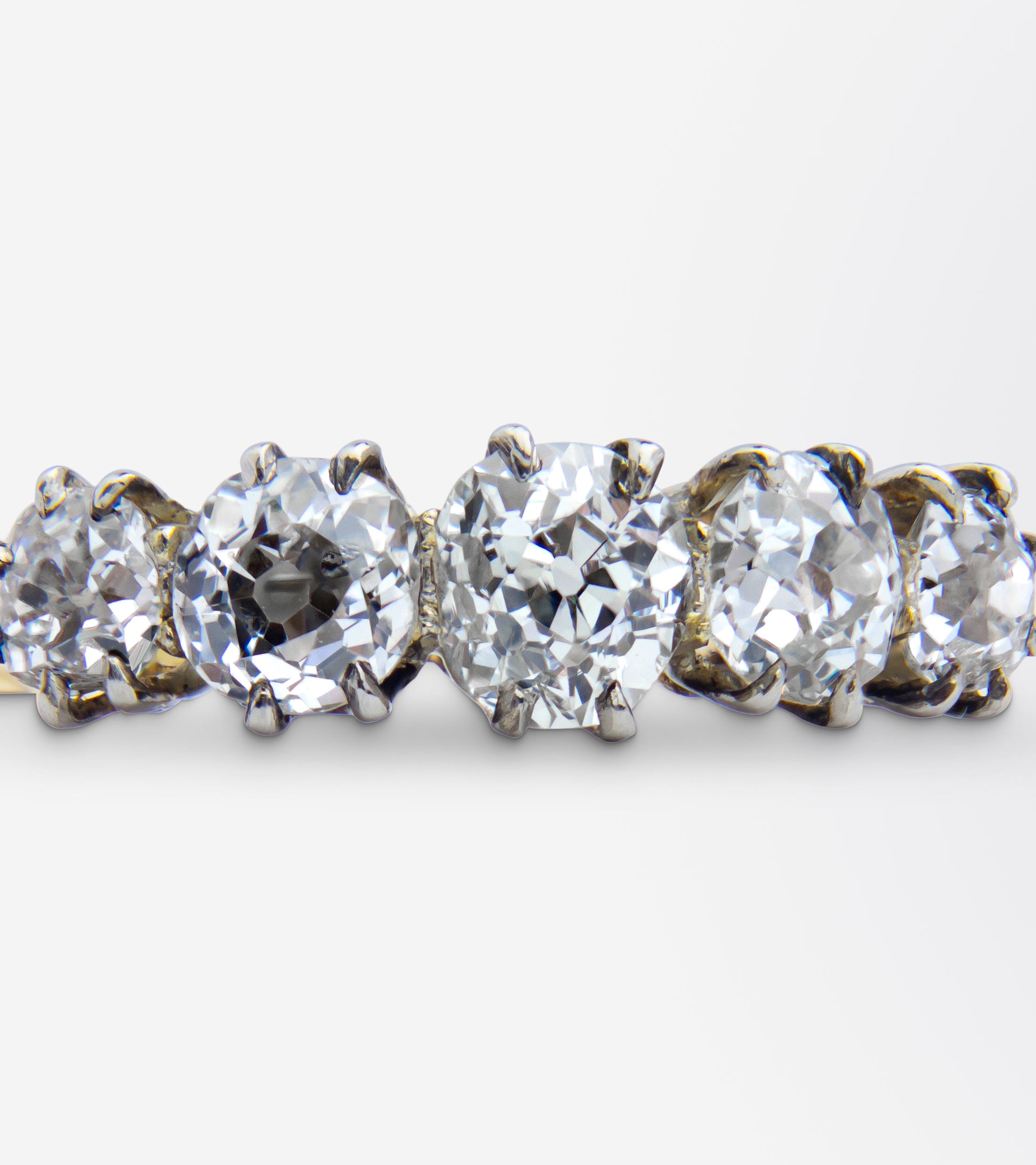 W.H. Tandy & Sons, 18kt Gold, Platinum & Diamond Ring