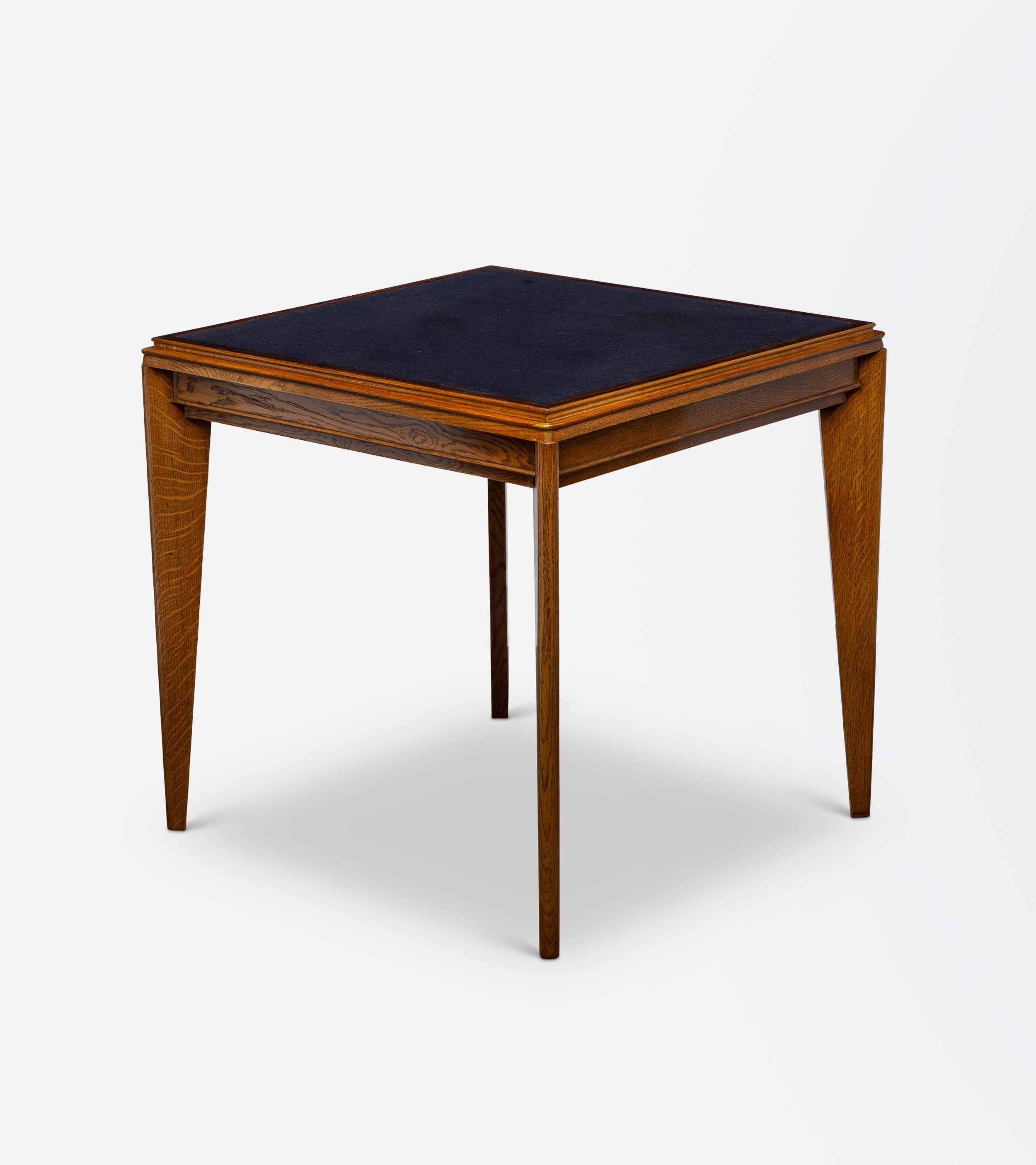 A French Art Deco Games Table in Oak and Palisander