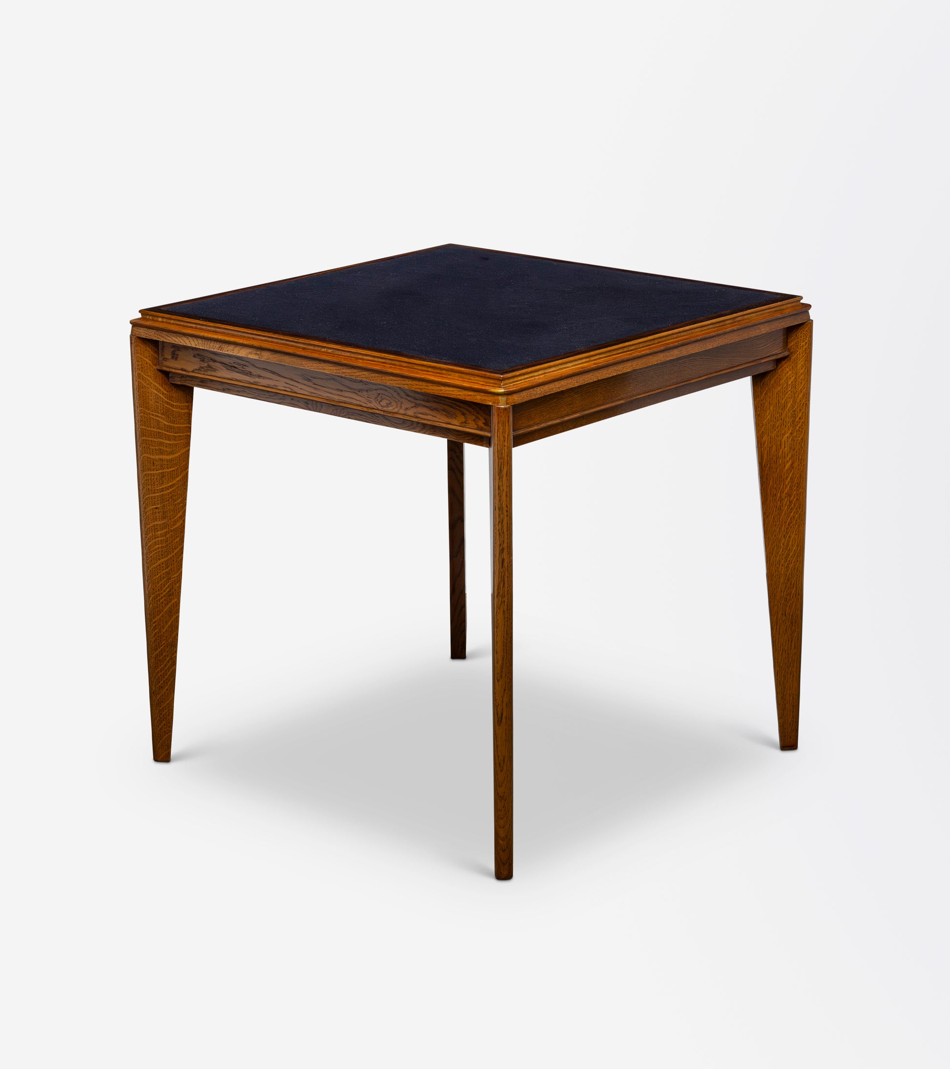 A French Art Deco Games Table in Oak and Palisander