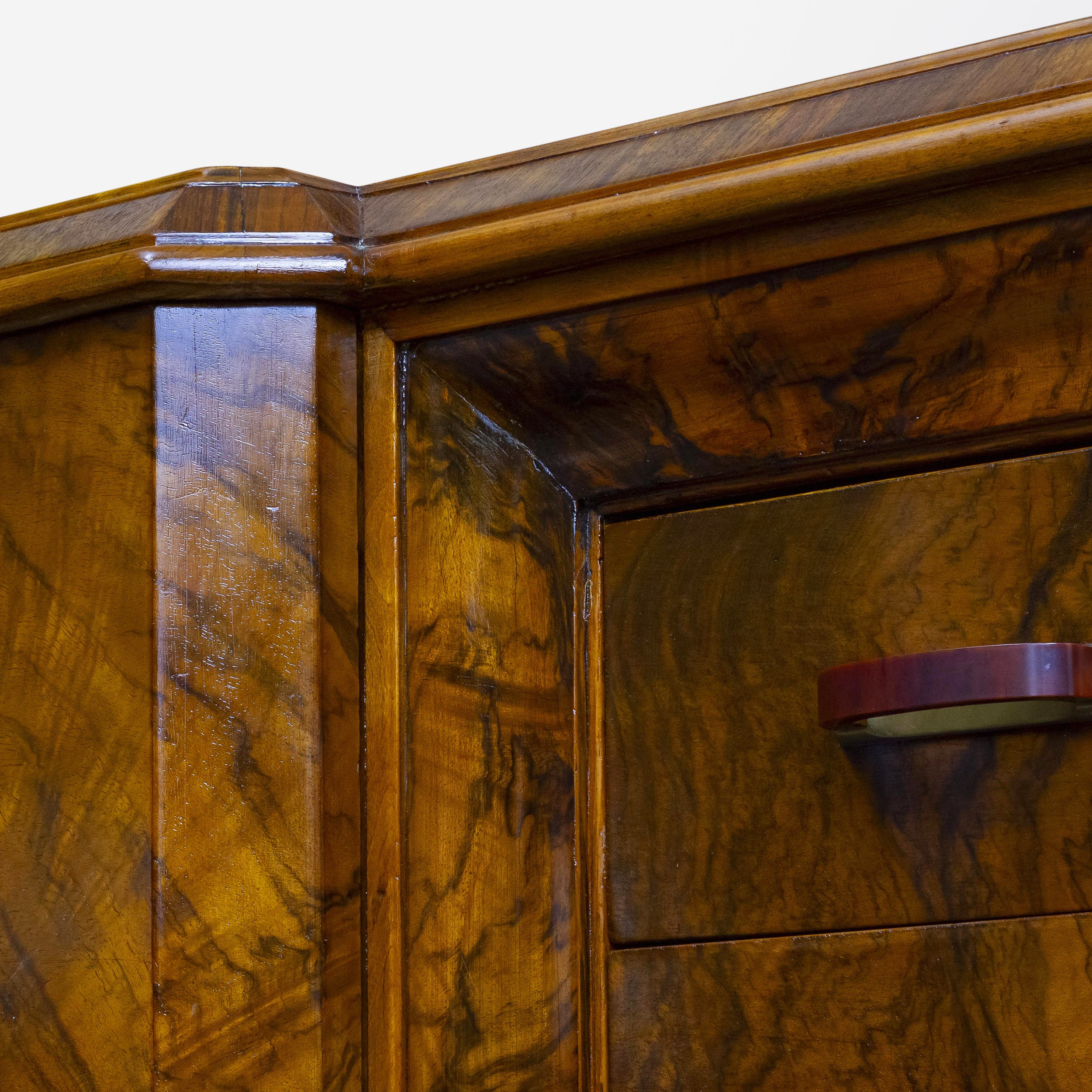 Art Deco American Buffet with Bakelite Handles