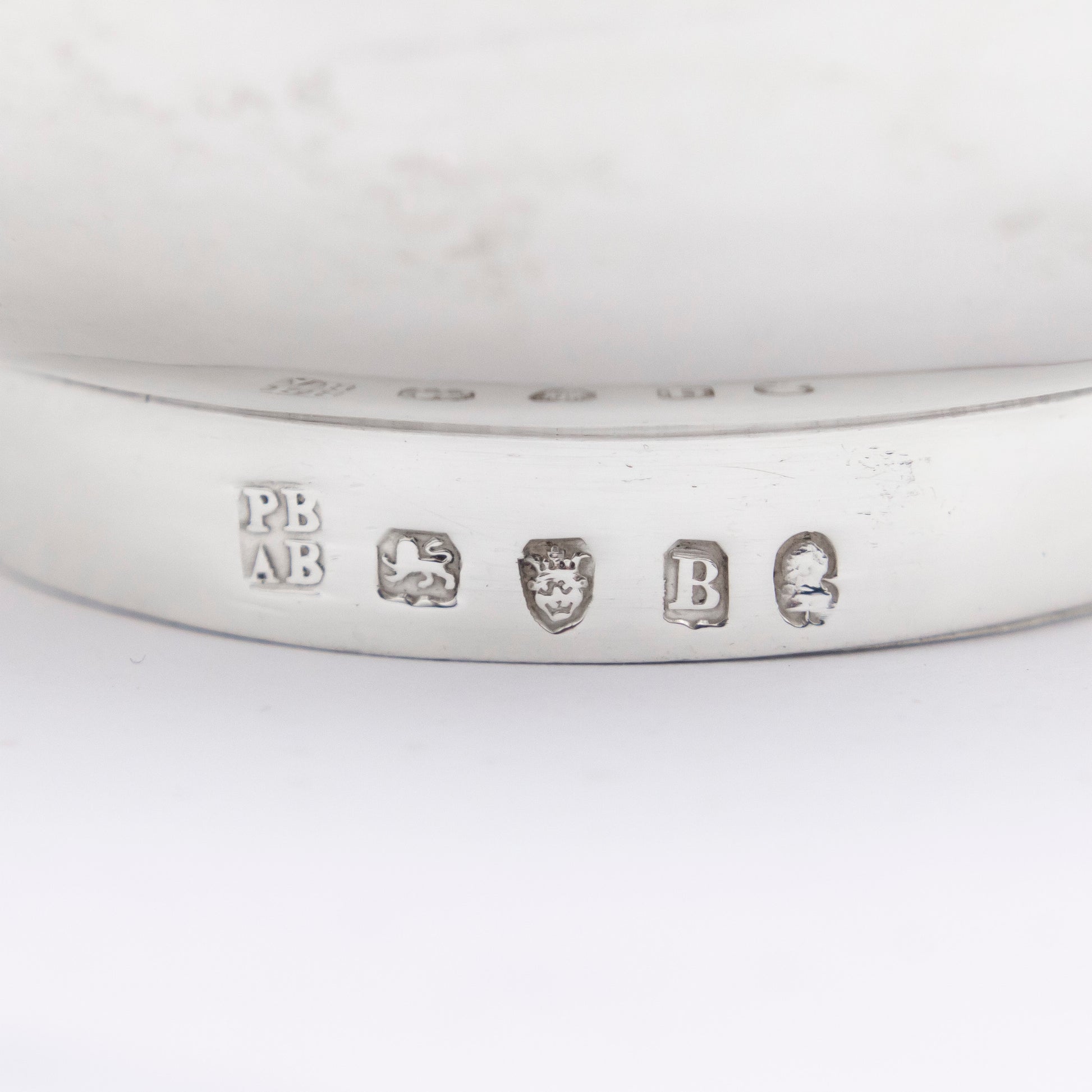 George III Sterling Silver Tea Strainer by Peter & Ann Bateman