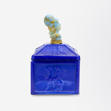 Load image into Gallery viewer, Lapis Glass Sarcophagus Box by Turiet &amp; Bardach
