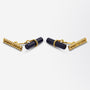 18kt Gold & Onyx 'Baton' Cufflinks by Boucheron