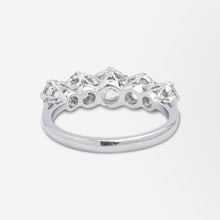 Load image into Gallery viewer, Antique Style Platinum &amp; Old European Cut Diamond Ring
