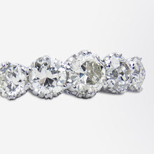 Load image into Gallery viewer, Antique Style Platinum &amp; Old European Cut Diamond Ring
