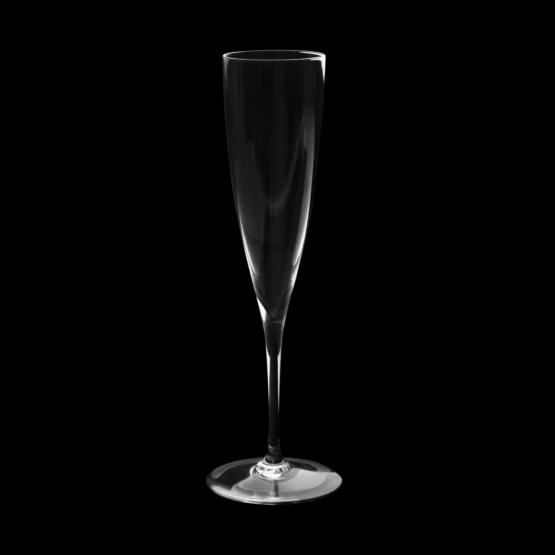 Ensemble de quatre flûtes à champagne Baccarat