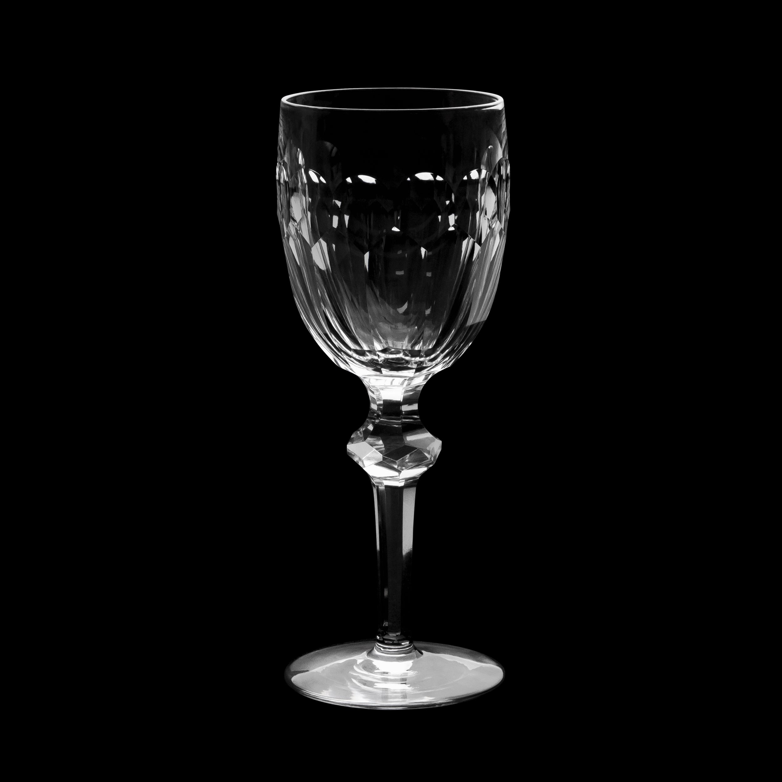 Ensemble de 8 verres à vin claret en cristal de Waterford