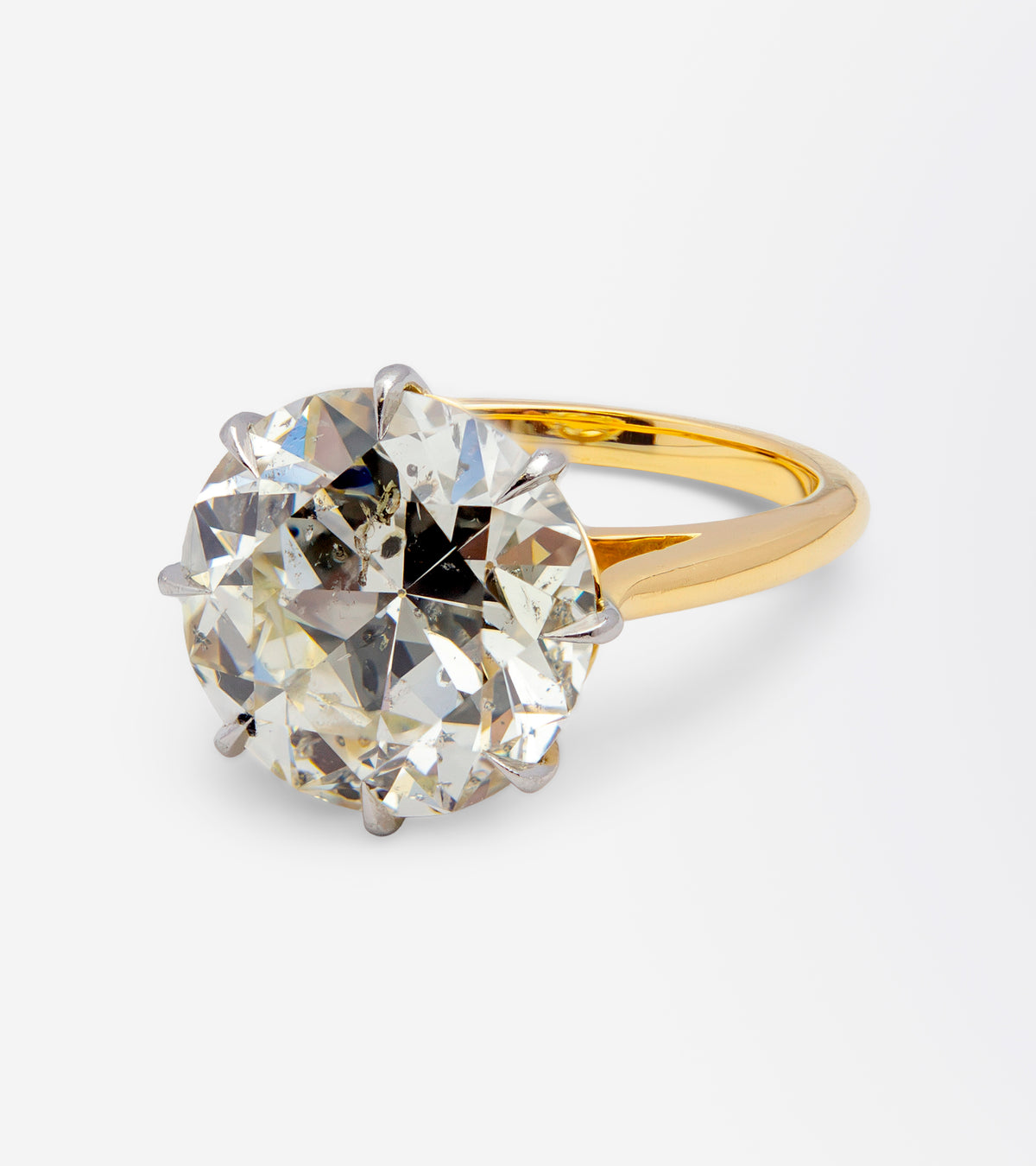 Impressive 8.10ct Diamond Solitaire Ring