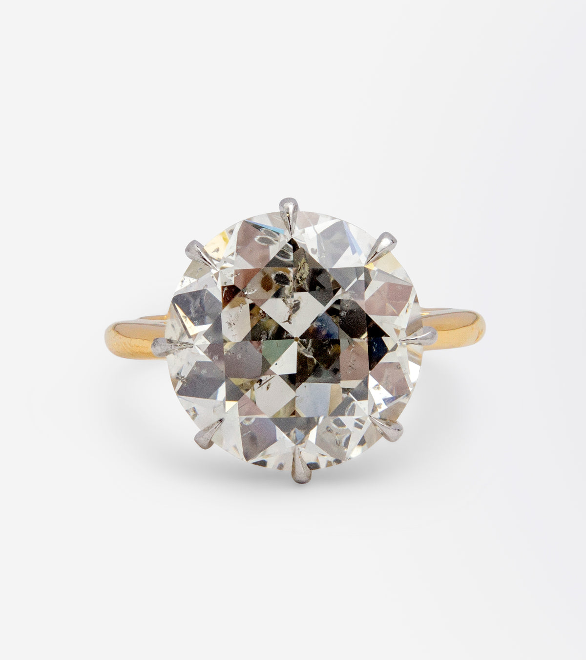 Impressive 8.10ct Diamond Solitaire Ring