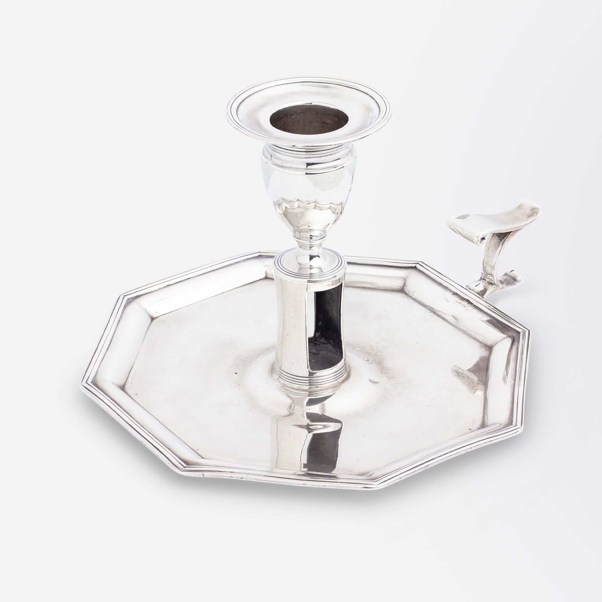 George III Sterling Silver Chamber Stick