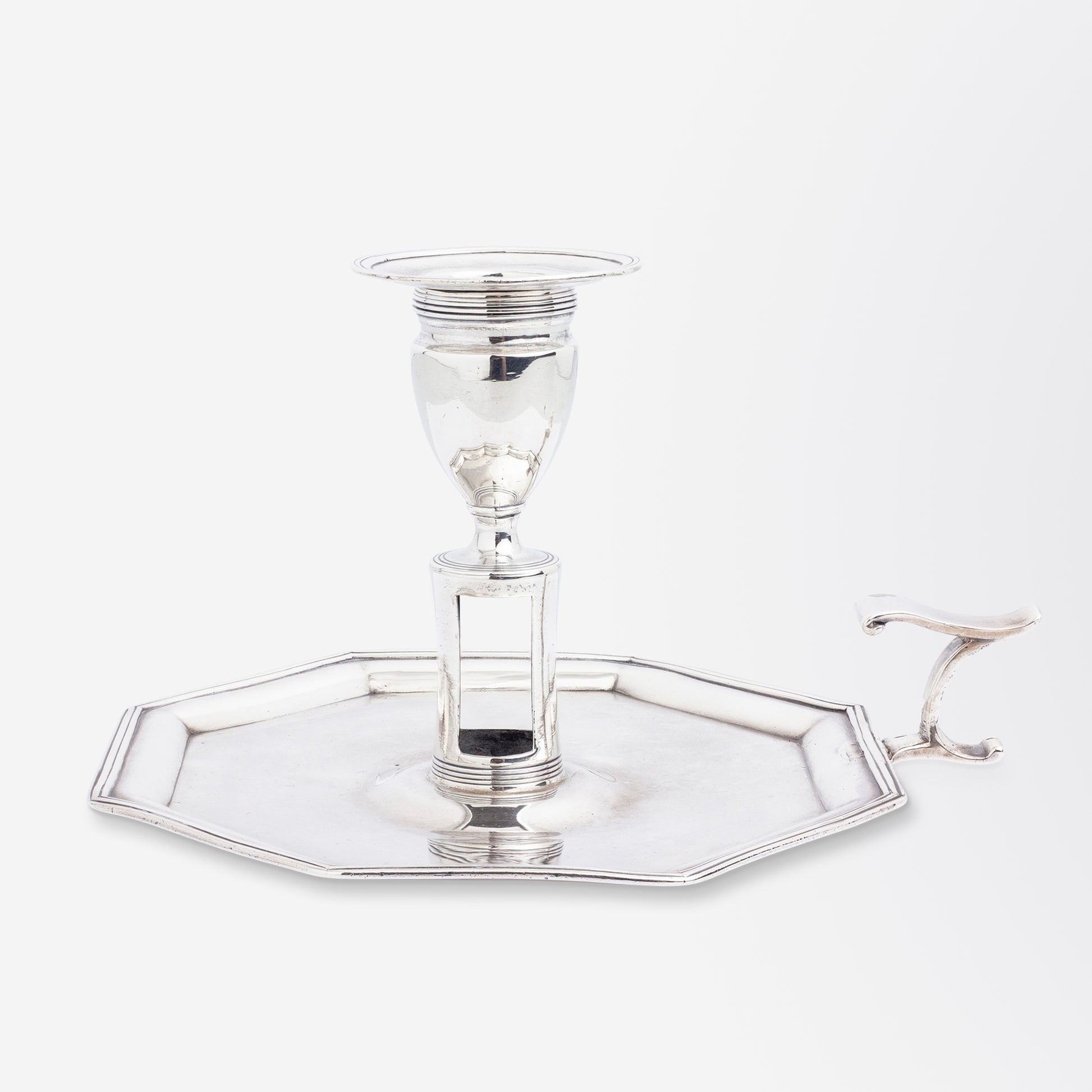 George III Sterling Silver Chamber Stick