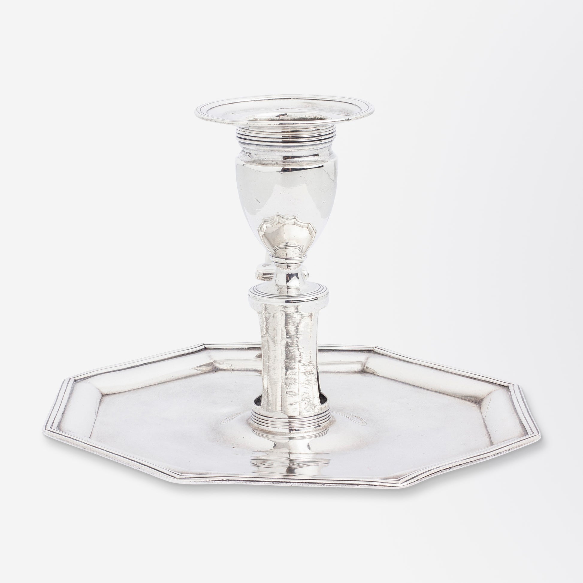 George III Sterling Silver Chamber Stick