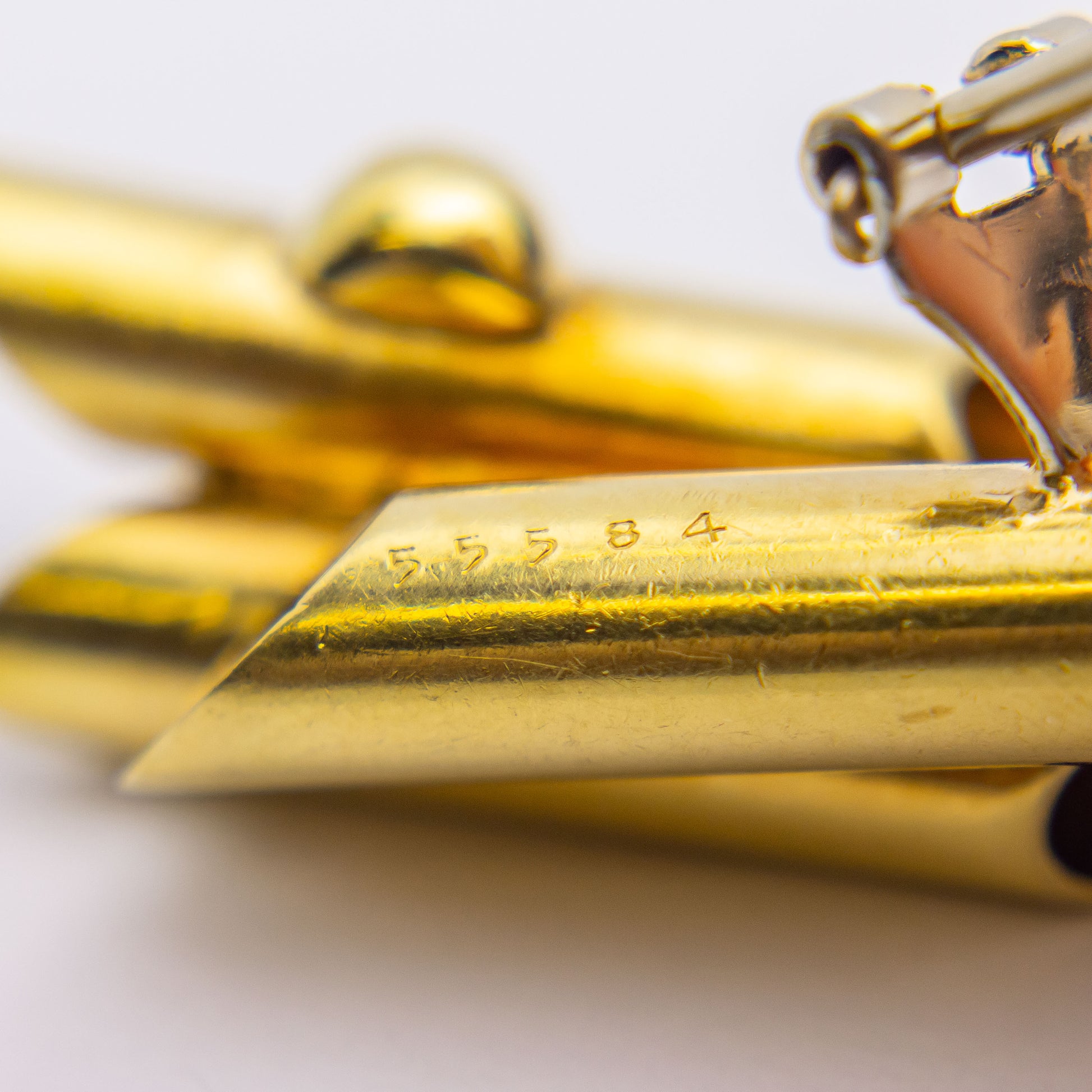 Vintage Cartier Modernist Ear Clips