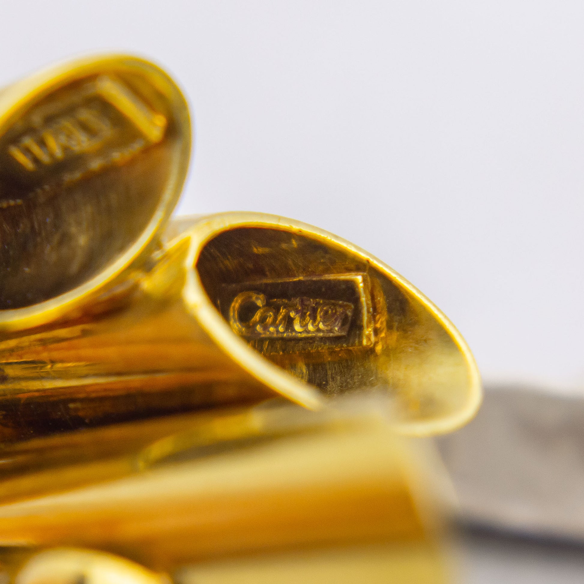 Vintage Cartier Modernist Ear Clips