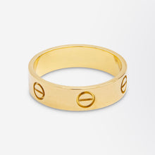 Load image into Gallery viewer, Cartier 18kt Yellow Gold &#39;Love&#39; Ring
