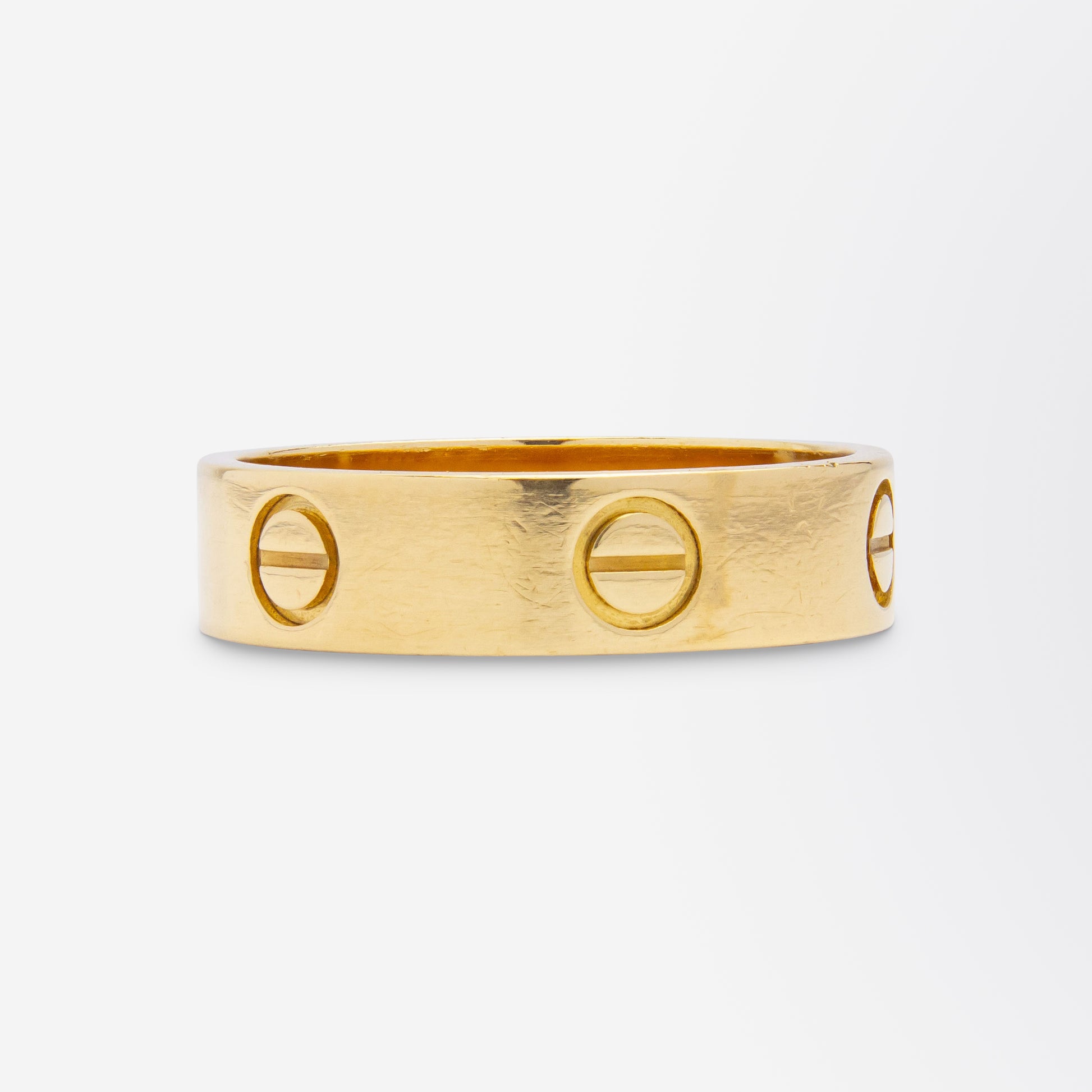 Cartier 18kt Yellow Gold 'Love' Ring