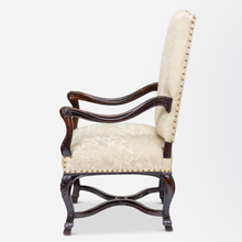 Load image into Gallery viewer, Victorian Louis XIV Style Arm Chair