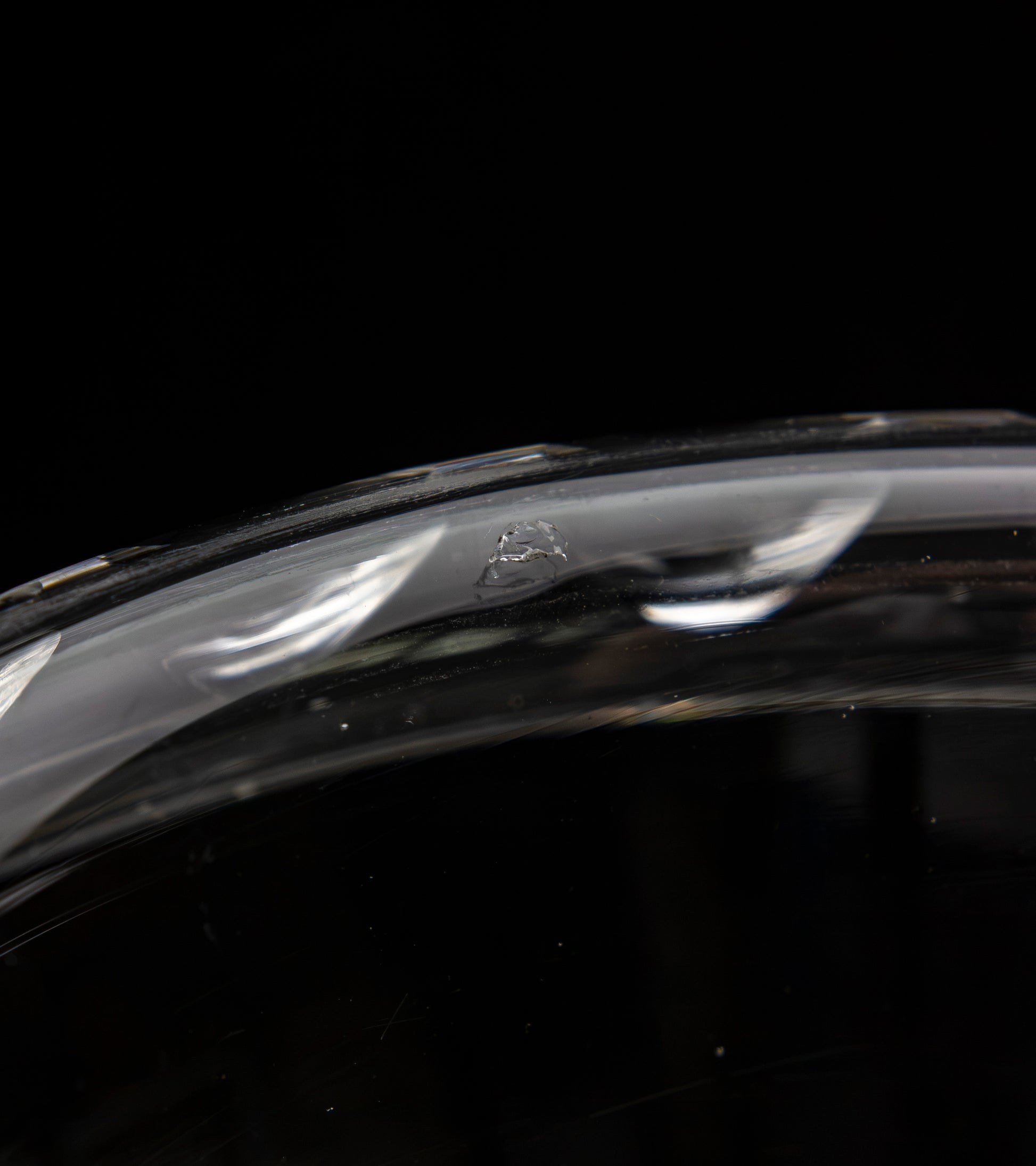 Victorian Cut and Etched Glass Celery Vase