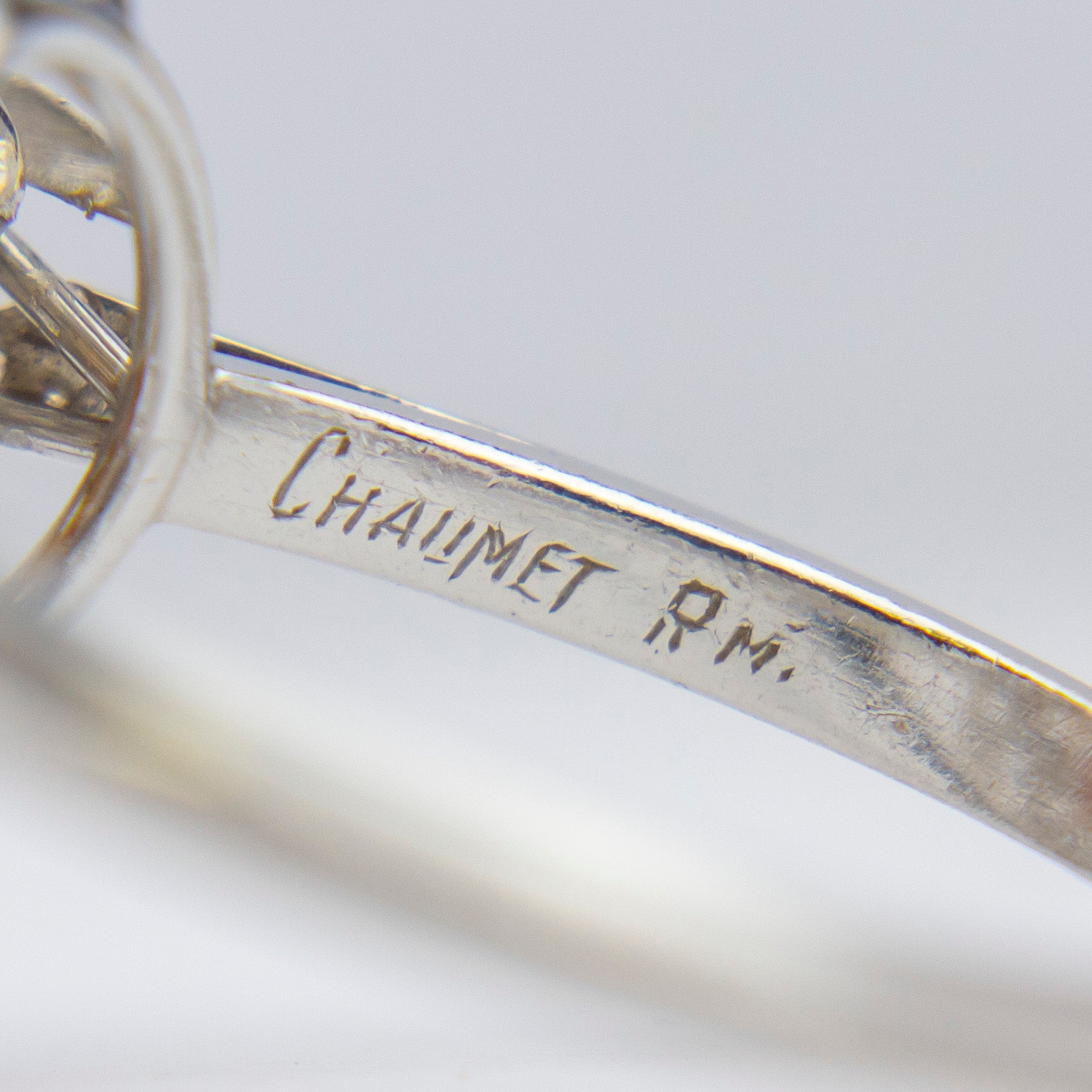 Bague en rubis et diamants de style milieu du siècle par Chaumet