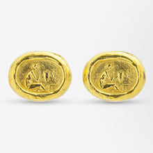 Load image into Gallery viewer, 18kt Gold Seidengang &#39;Odyssey&#39; Clip Earrings
