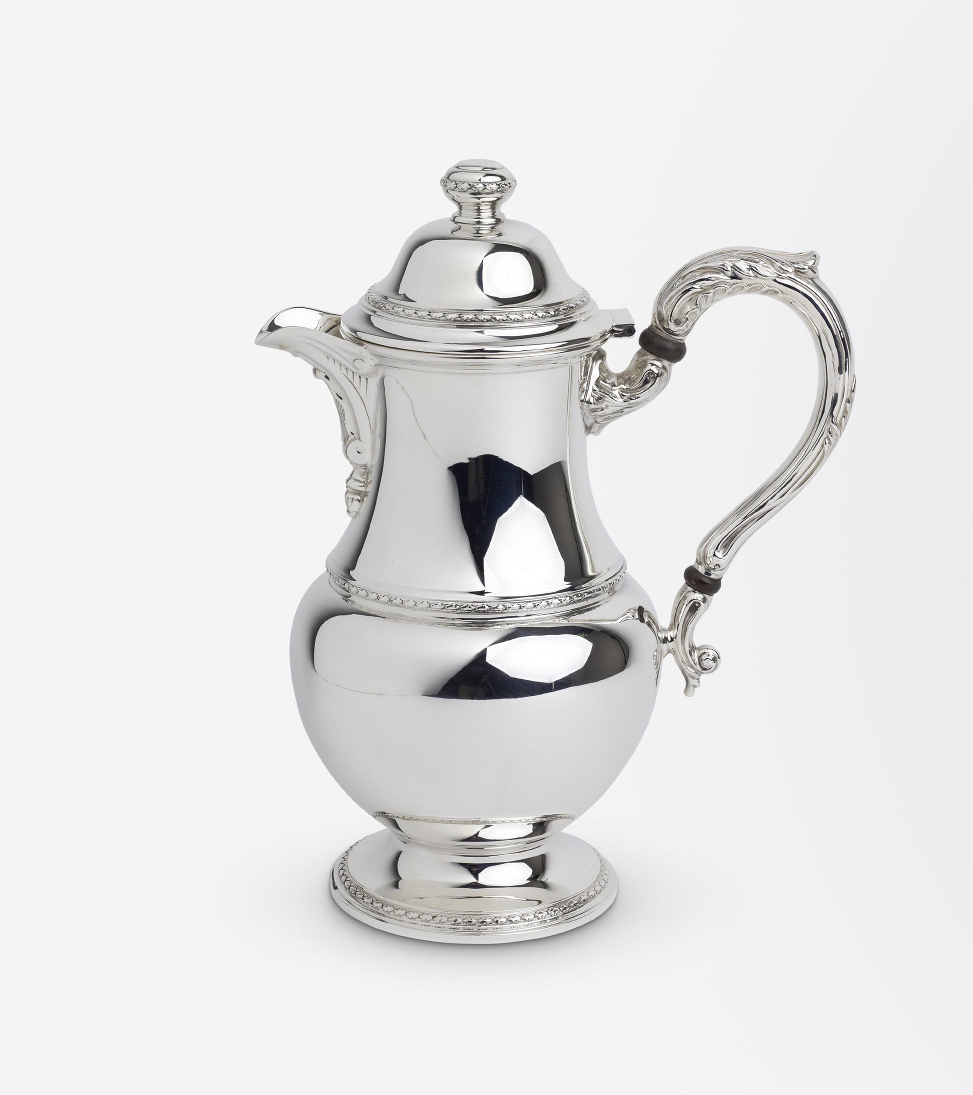 Sterling Silver Four Piece Tea Set by Goldsmiths and Silversmiths Co.