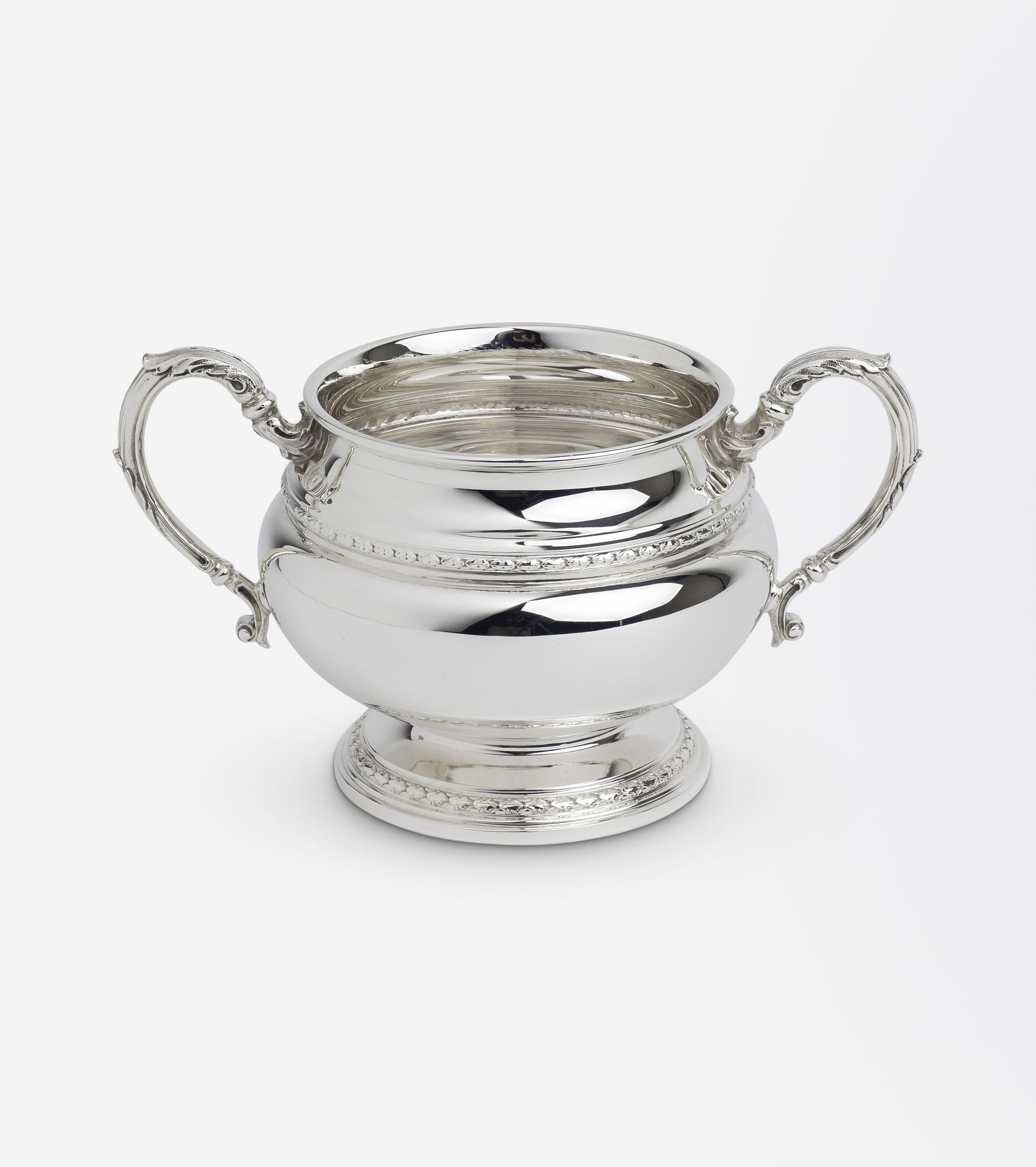 Sterling Silver Four Piece Tea Set by Goldsmiths and Silversmiths Co.