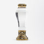 18kt Gold, Carnelian, Rock Crystal & Enamel Desk Seal
