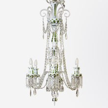 Load image into Gallery viewer, Bohemian Cased Glass Chandelier
