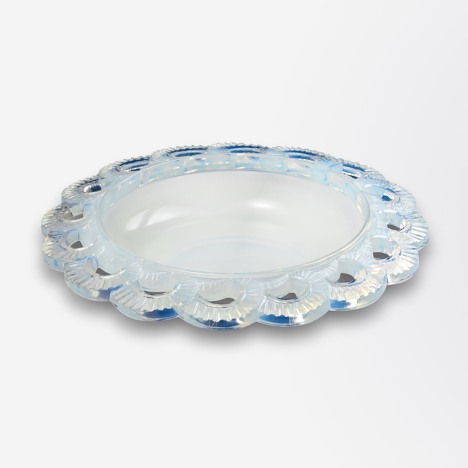 Pierre d'Avesn Art Deco Glass Centrepiece