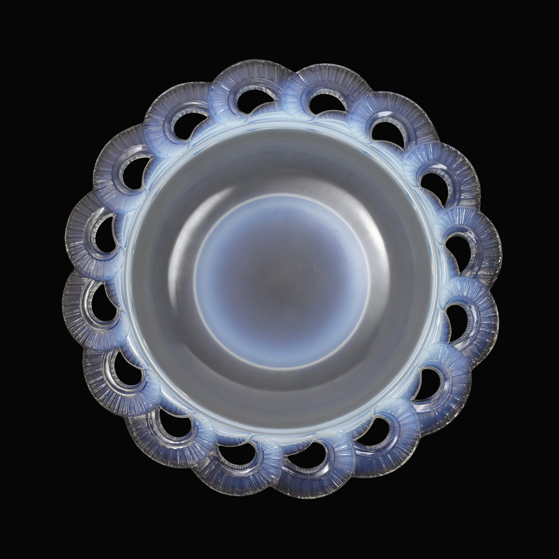 Pierre d'Avesn Art Deco Glass Centrepiece