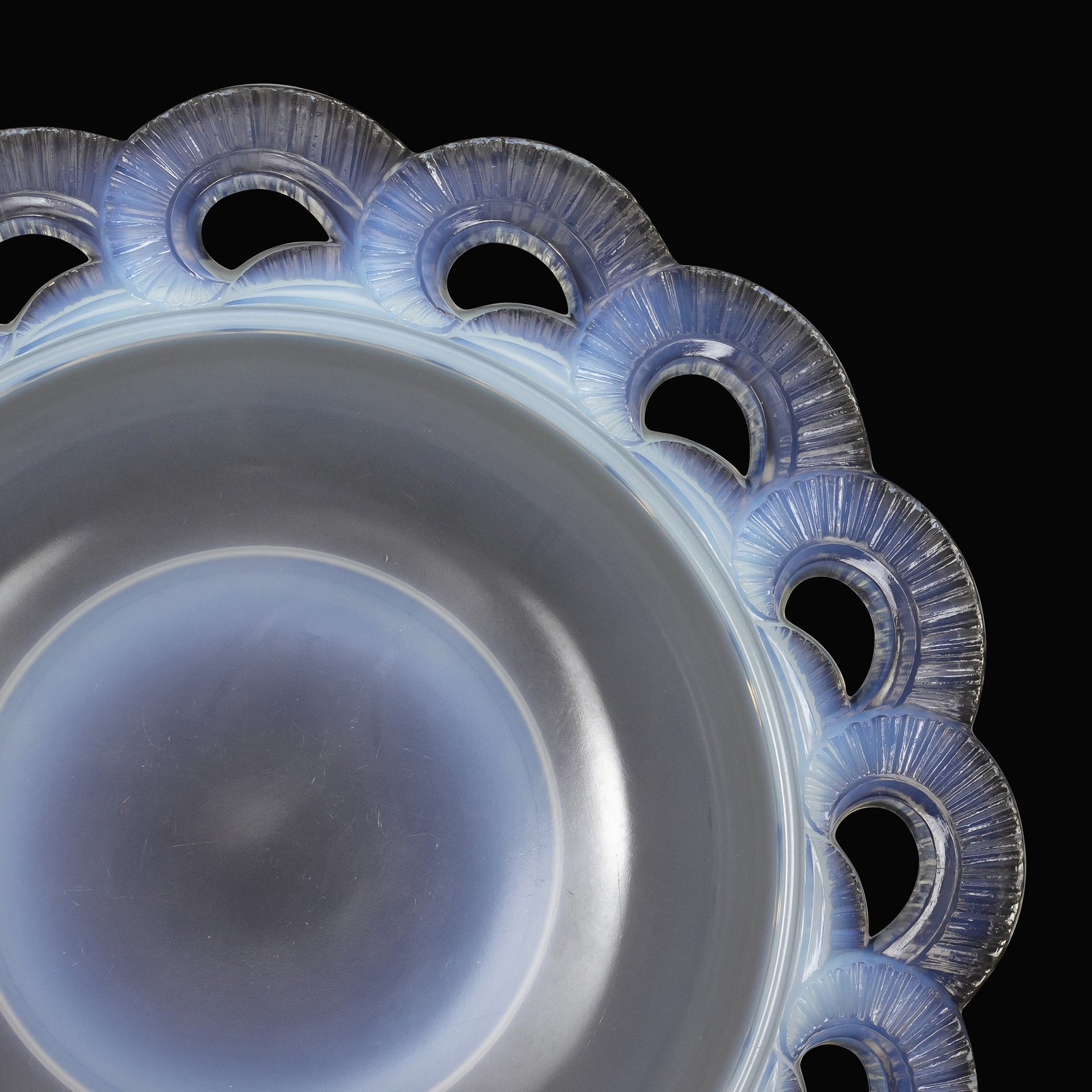 Pierre d'Avesn Art Deco Glass Centrepiece