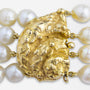 David Webb 18kt Gold & Akoya Pearl Bracelet