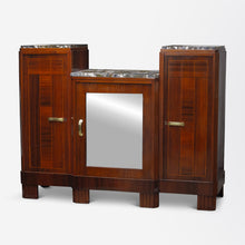 Load image into Gallery viewer, 1920s French Art Deco Marble Topped Sideboard
