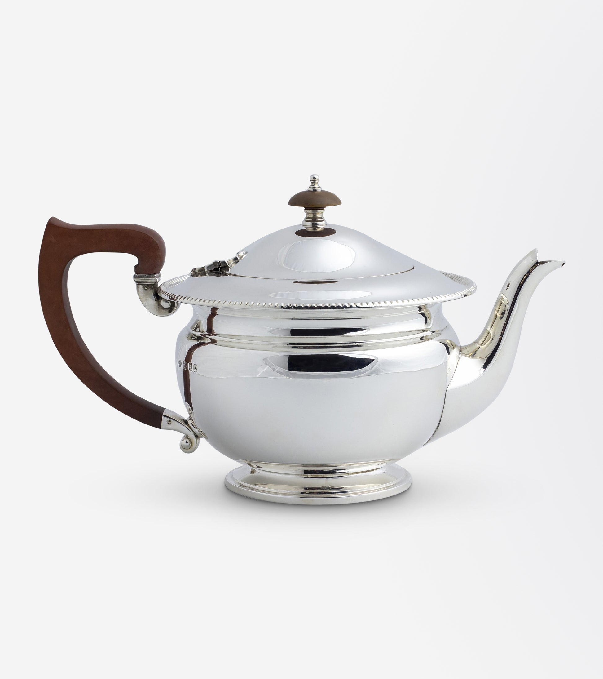 Sterling Silver Teapot by The Goldsmiths and Silversmiths Company
