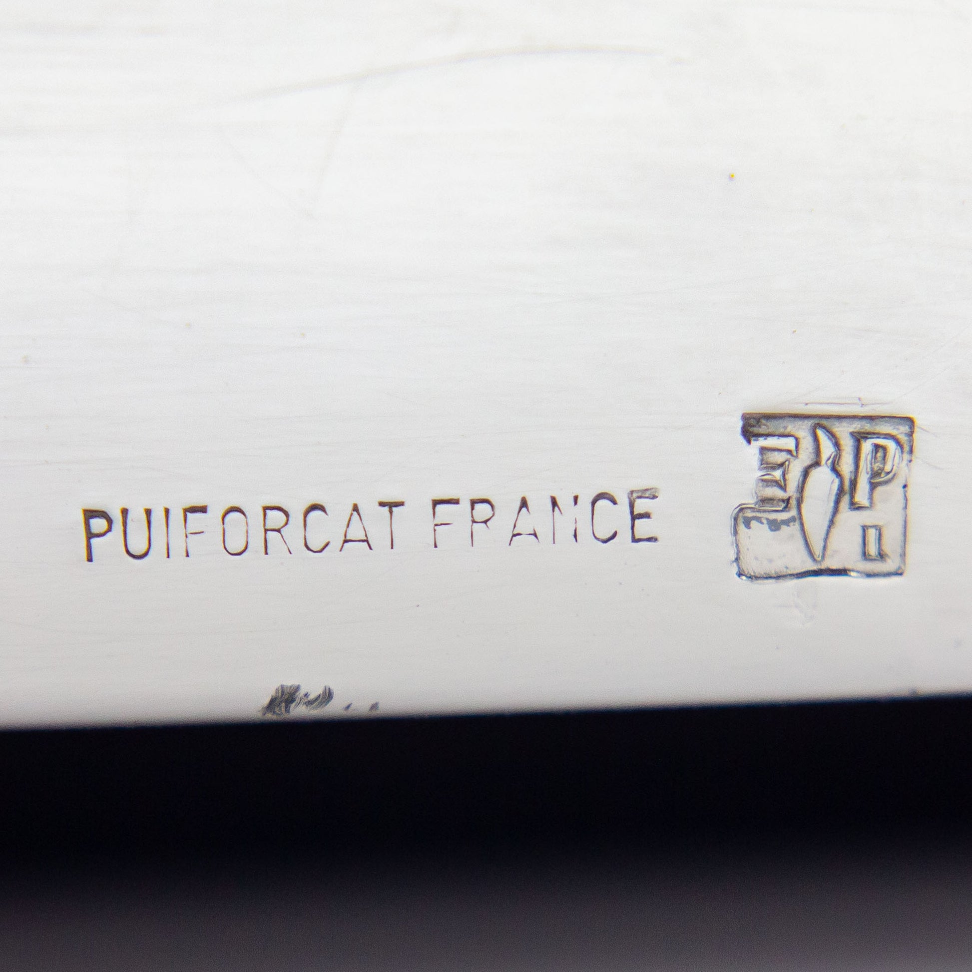 Plateau Puiforcat style Art Déco en palissandre et métal argenté