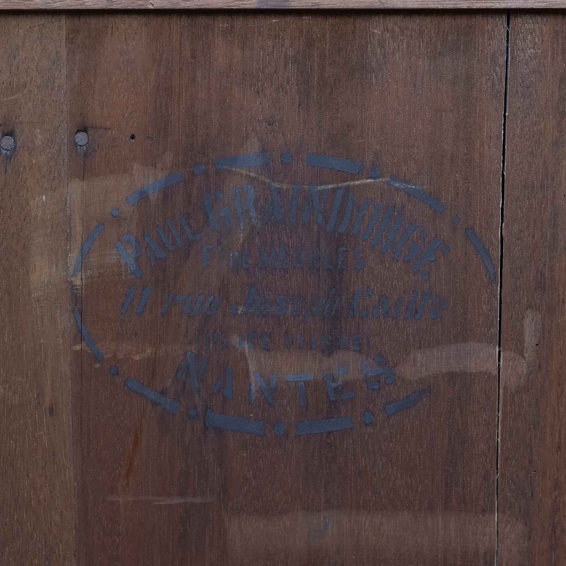 1920s French Art Deco Marble Topped Sideboard