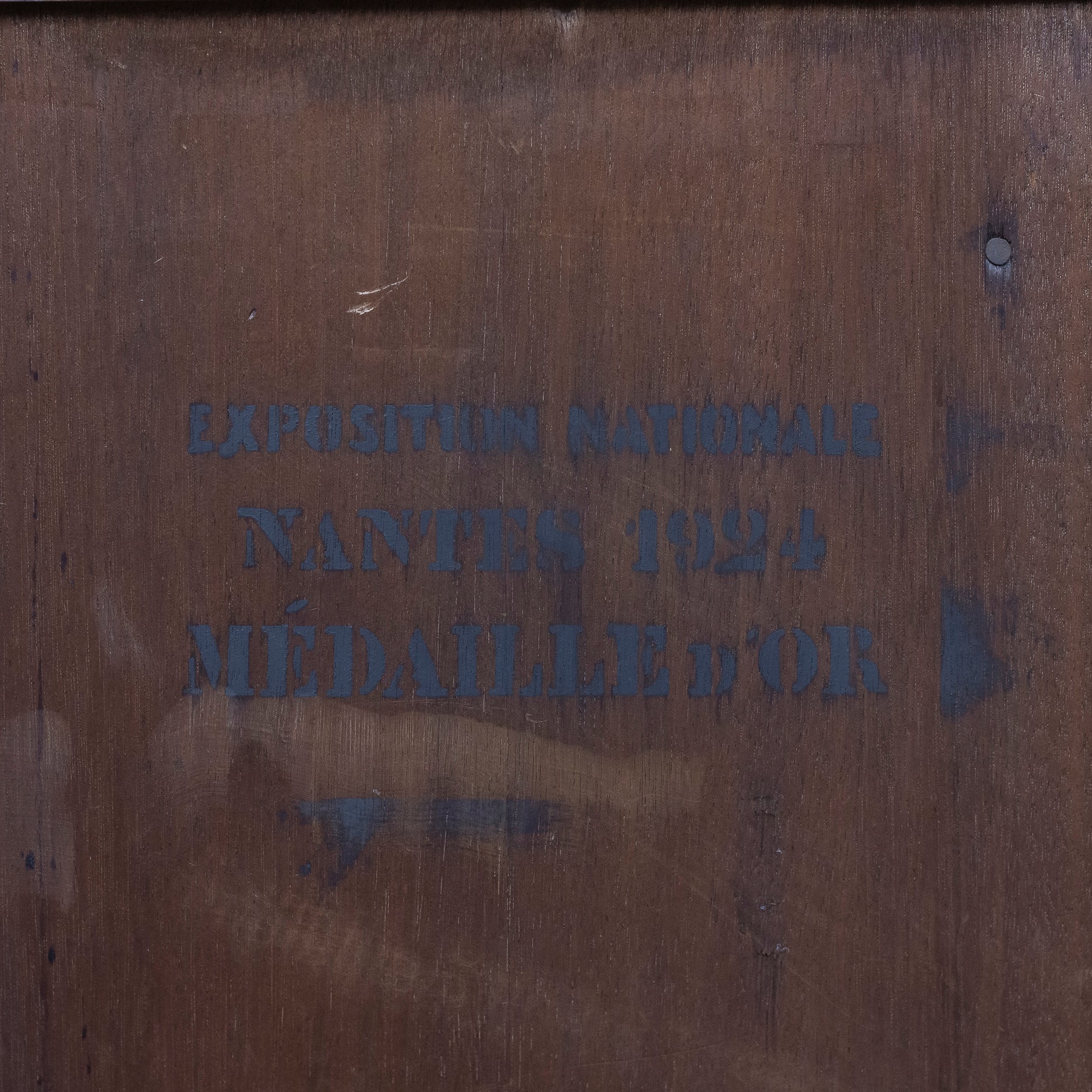 1920s French Art Deco Marble Topped Sideboard