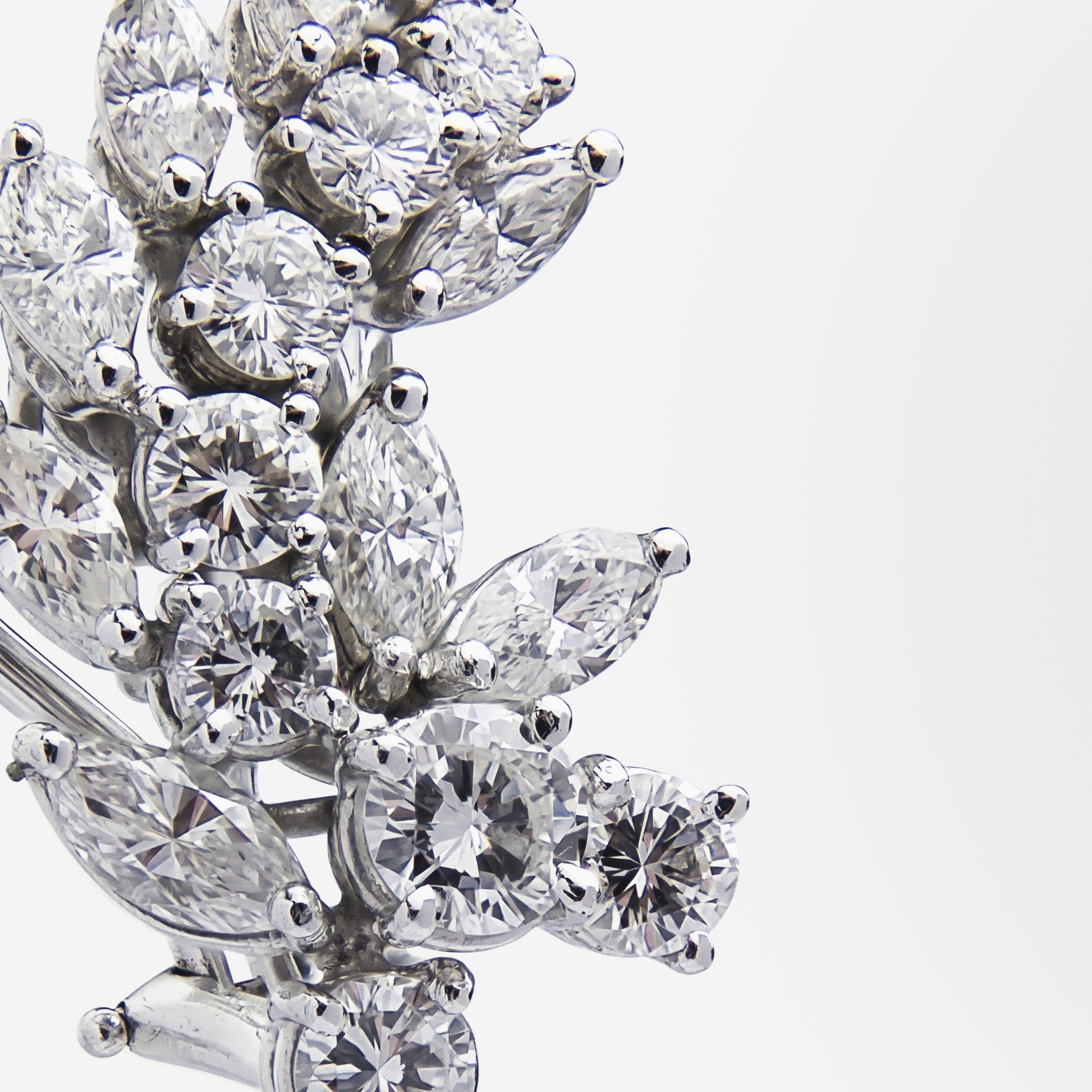 Impressive Diamond Drop Earrings