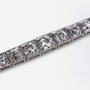 Substantial Old European Cut Diamond Tennis Bracelet