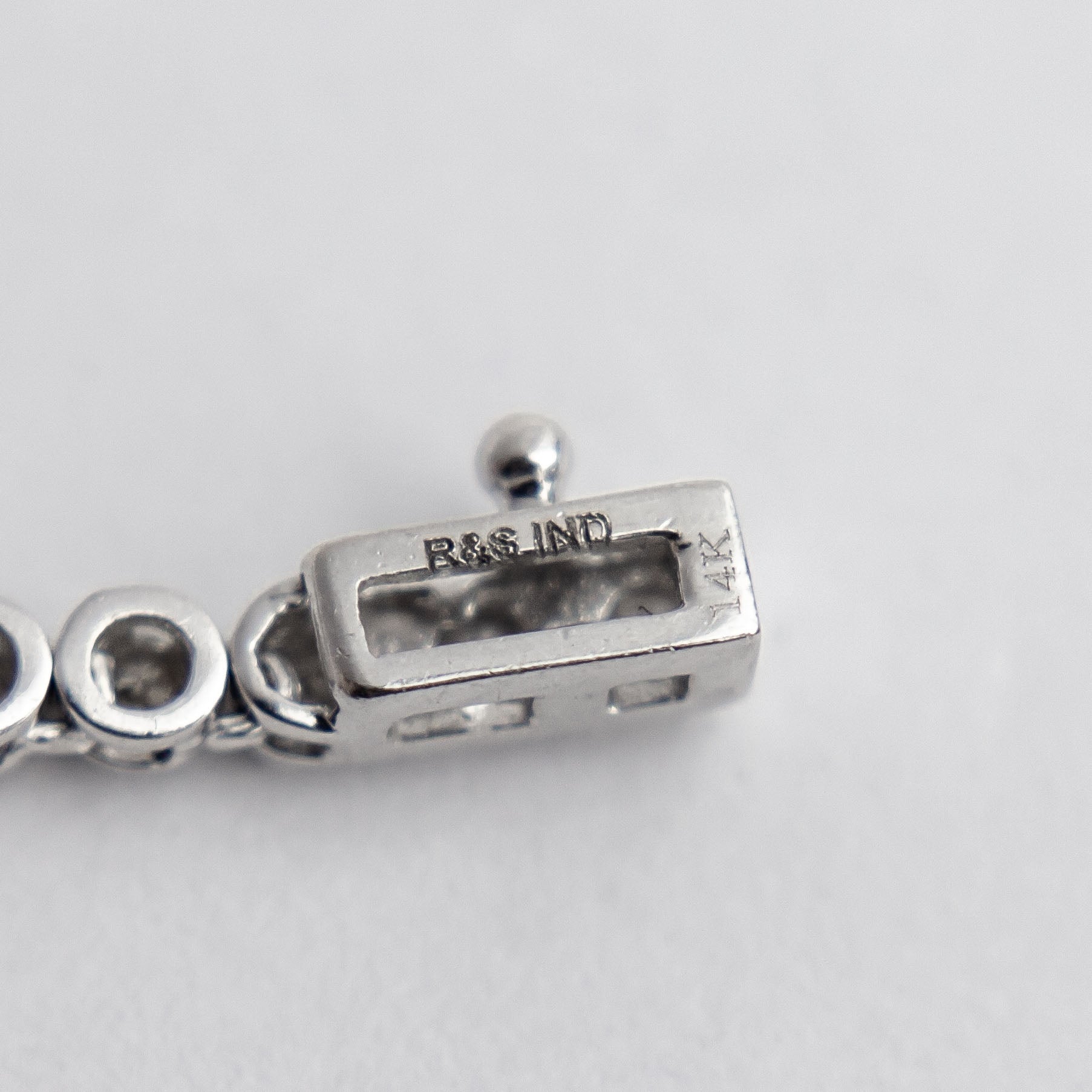 White Gold & Diamond Tennis Necklace