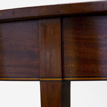 Load image into Gallery viewer, Pair of Georgian Mahogany Demilune Tables
