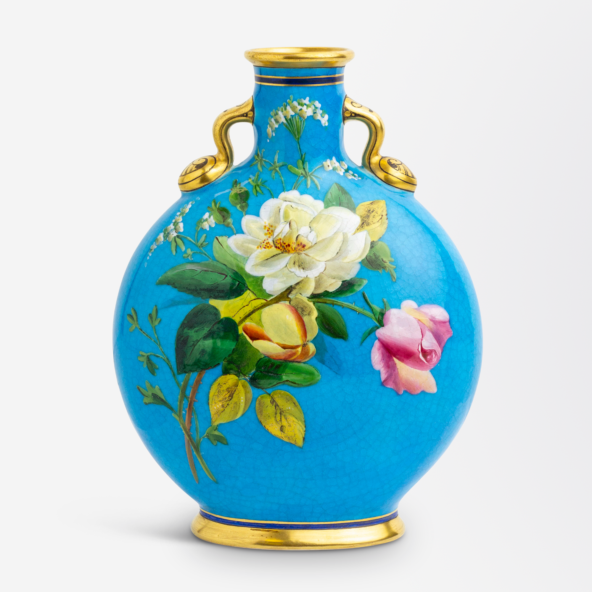Christopher Dresser Moon Flask Vase