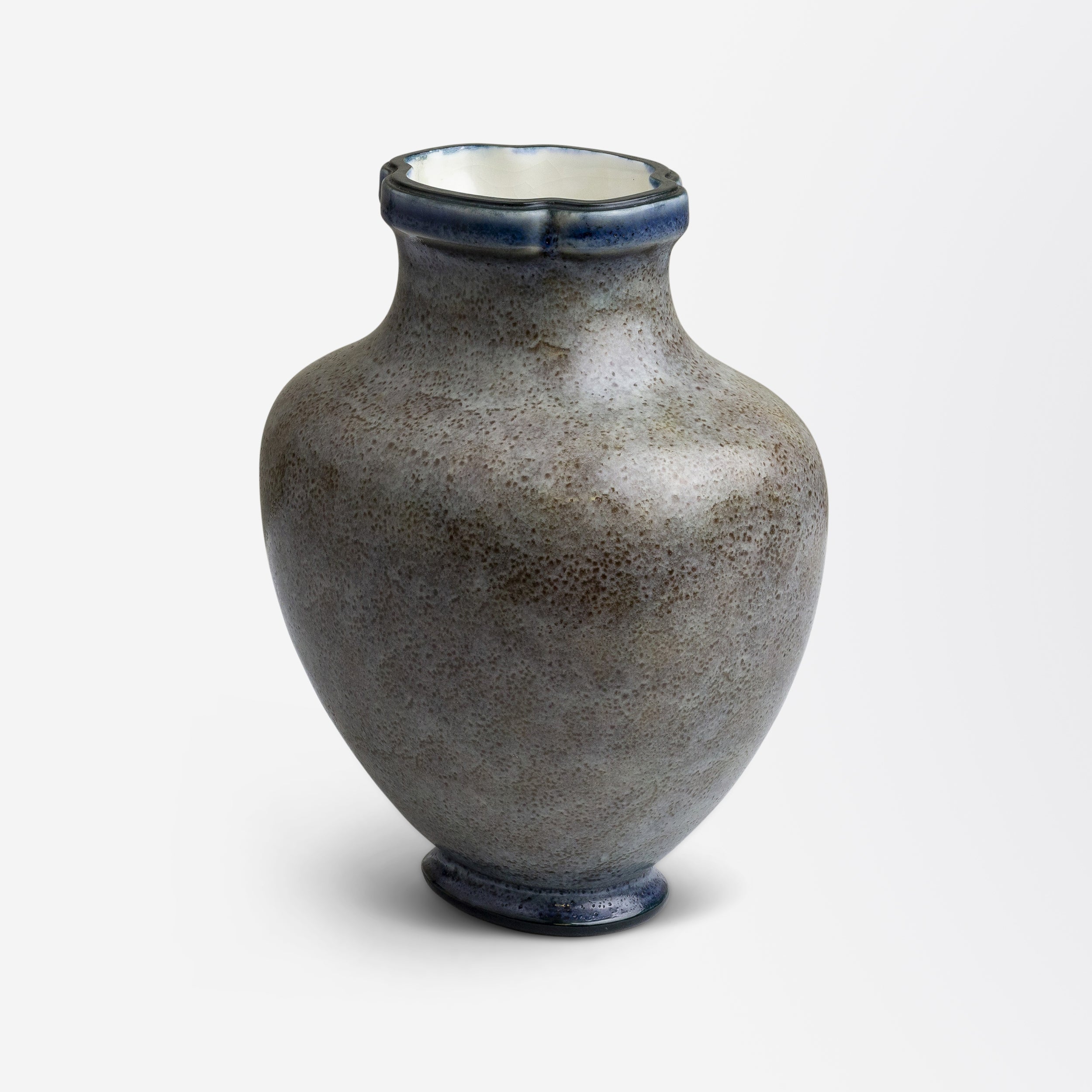 French Ceramic Vase by Émile Decoeur